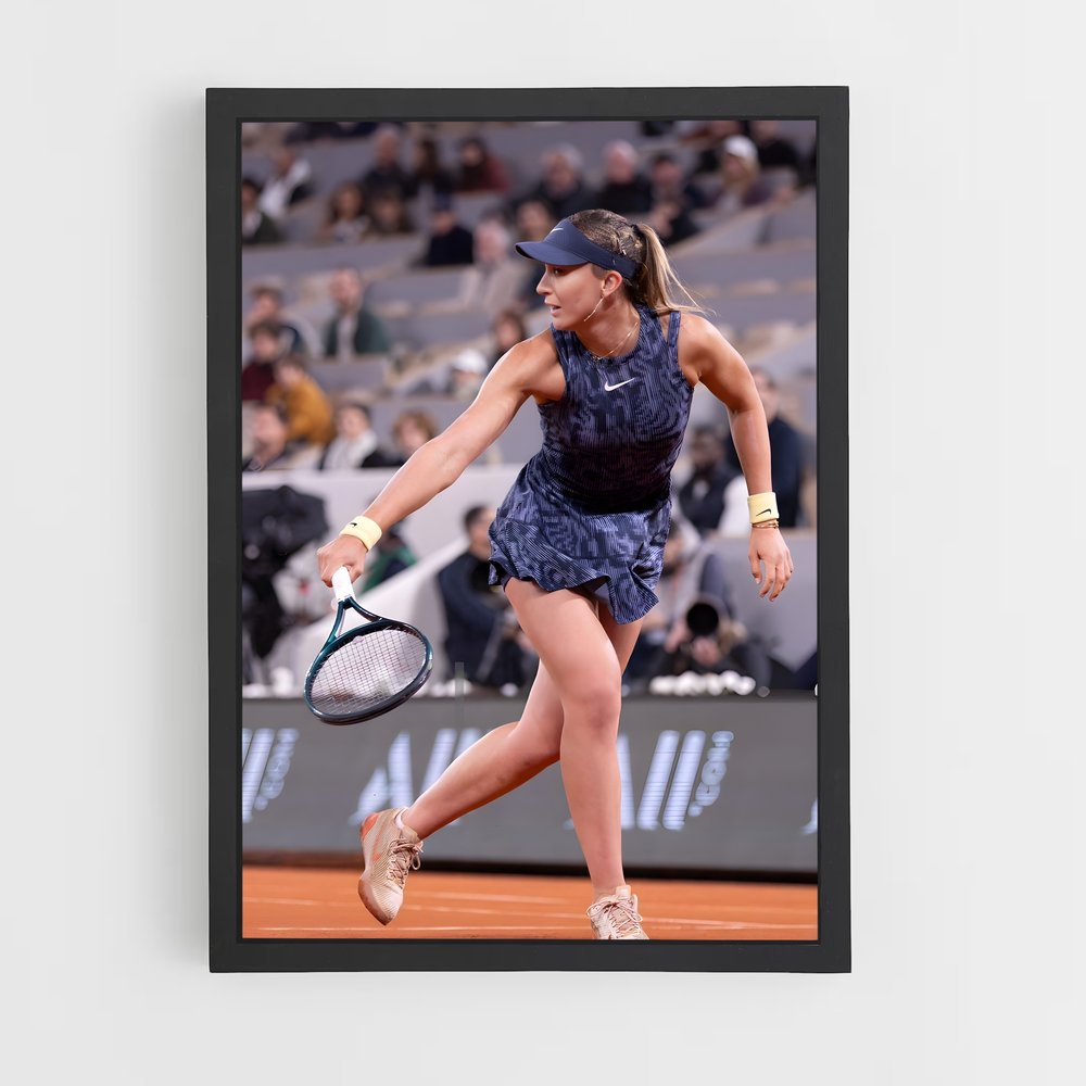 Poster Paula badosa transmet – affiche Tennis (vue 2)